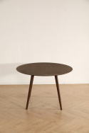 Table à manger \'Luma \' Ronde 115 cm - Noyer