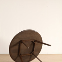 Table à manger \'Luma \' Ronde 115 cm - Noyer