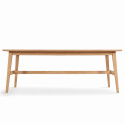 Table à manger \'Alfors\' 210x100cm - Naturel