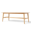 Table à manger \'Alfors\' 210x100cm - Naturel