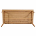 Table à manger \'Alfors\' 210x100cm - Naturel