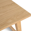 Table à manger \'Alfors\' 210x100cm - Naturel
