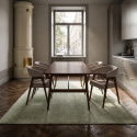 Table à manger \'Alfors\' 210x100cm - Noyer