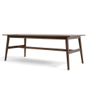 Table à manger \'Alfors\' 210x100cm - Noyer