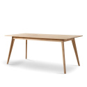 Table à manger \'Line\' 180 cm - Blanc pigmenté