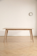 Table à manger \'Line\' 180 cm - Blanc pigmenté
