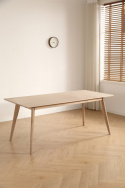 Table à manger \'Line\' 180 cm - Blanc pigmenté