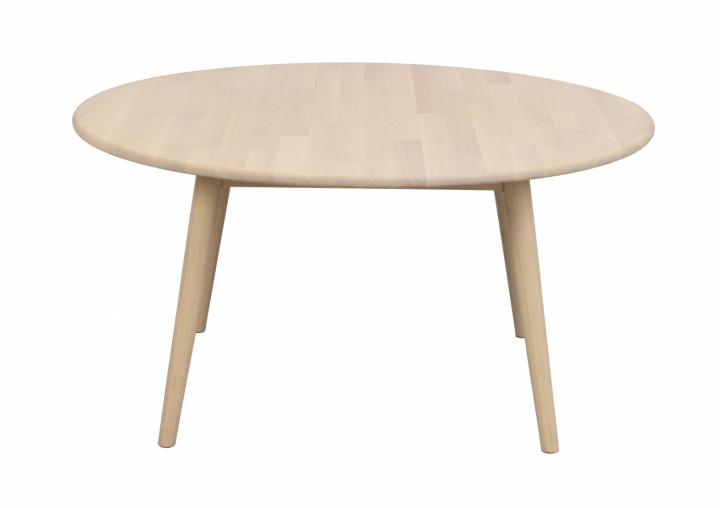 Table basse \'Tompkins\' ronde Ø90 - Chêne blanchi dans le groupe Meubles / Tables / Table basse chez Reforma (128011)