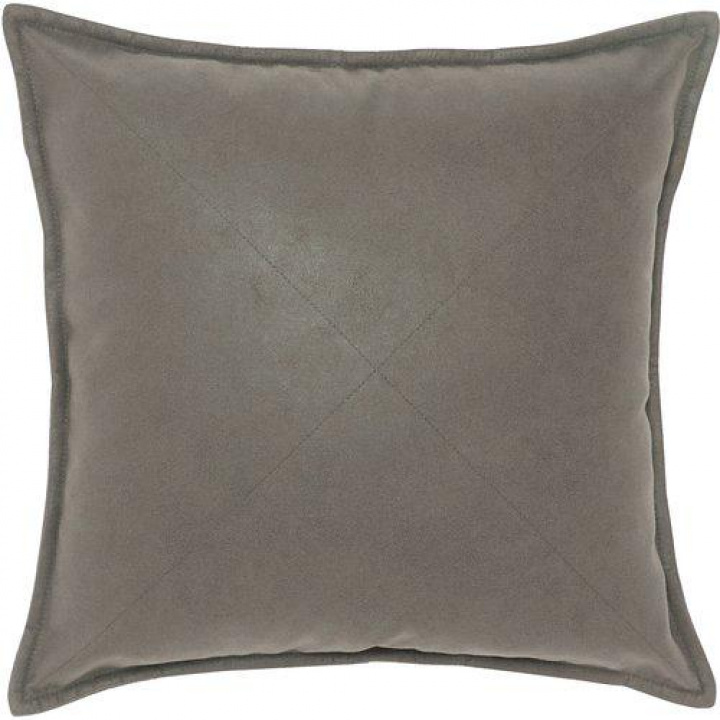 Housse de coussin \'Lycke\' 45x45 - Brun foncé dans le groupe Décoration / Textiles / Housses de coussin chez Reforma (1284-47-162)