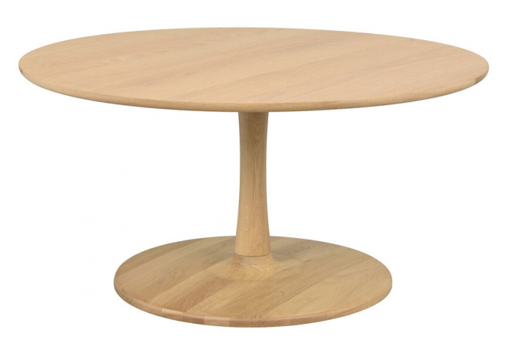 Table basse \'Hobart\' Ronde 90cm - Chêne dans le groupe Meubles / Tables / Table basse chez Reforma (129011)