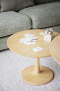 Table basse \'Hobart\' Ronde 60cm - Naturel