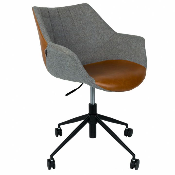 Chaise de bureau \'Doulton\' - Brun dans le groupe Meubles / Meubles d\'assise / Chaises de bureau chez Reforma (1300003)