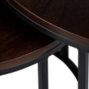 Table basse \'Prime\' S 2 pièces - Noyer