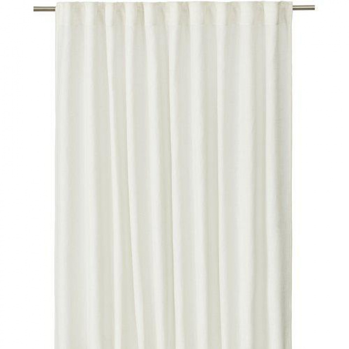 Paquet de 2 Rideau \'Cecil\' 145x260 - Blanc dans le groupe Décoration / Textiles / Rideaux chez Reforma (1339-20-002)