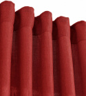 Paquet de 2 Rideau \'Cecil\' 140x260 - Rouge