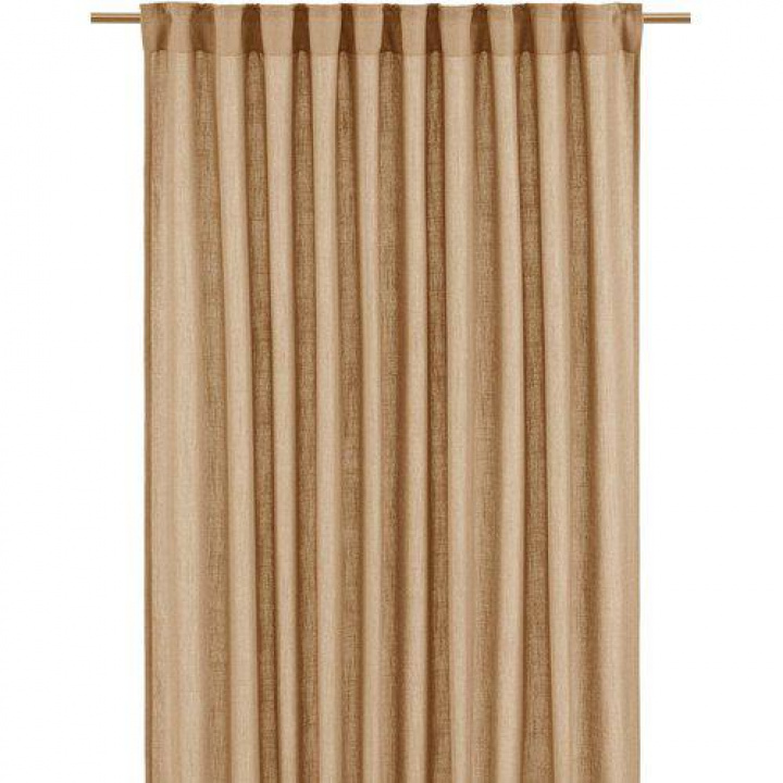 Paquet de 2 Rideau \'Cecil\' 145x260 - Marron dans le groupe Décoration / Textiles / Rideaux chez Reforma (1339-20-006)