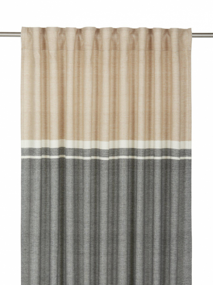 Paquet de 2 rideaux \'Carin\' 140x260 - Brun dans le groupe Décoration / Textiles / Rideaux chez Reforma (1356-20-062)