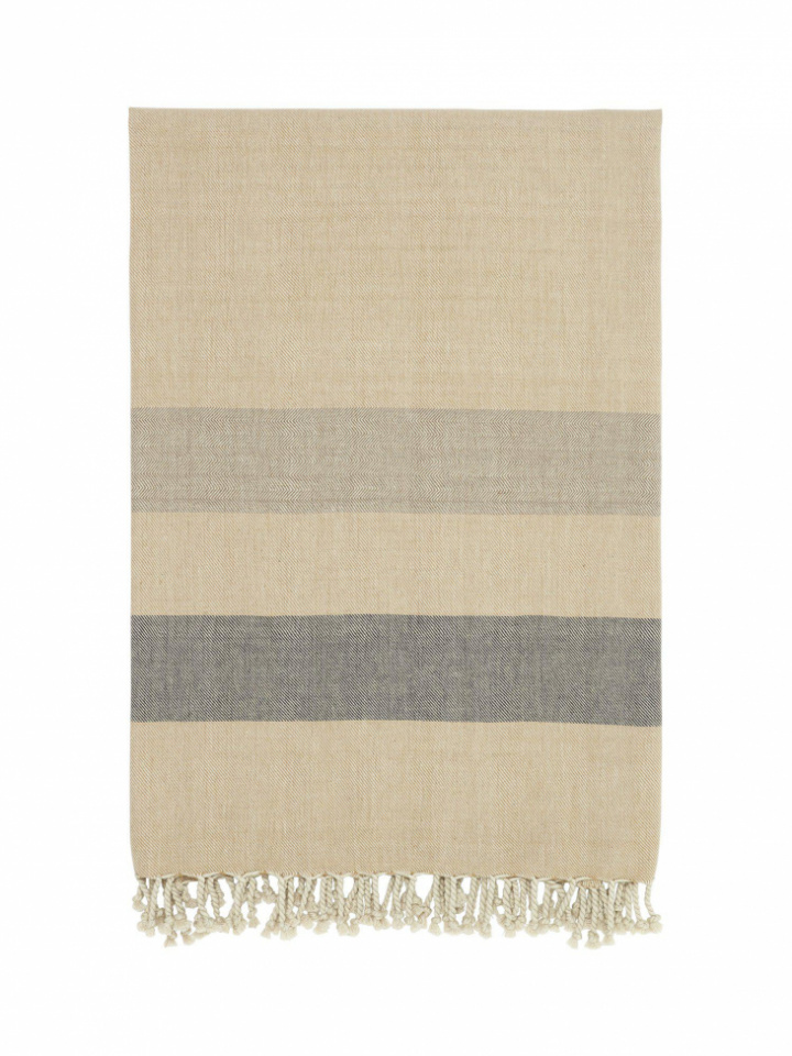 Plaid \'Kjell\' 125x150 - Brun dans le groupe Décoration / Textiles / Plaids & couvertures chez Reforma (1367-71-062)