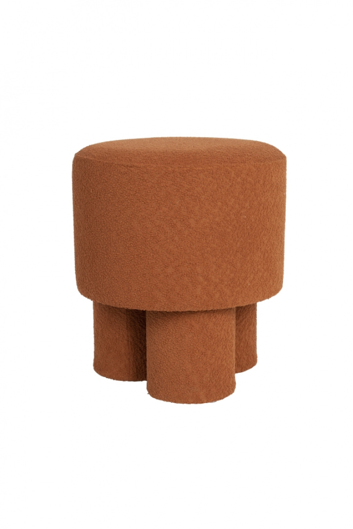 Pouf \'Marcos\' - Brun Rouge dans le groupe Chambres / Hall chez Reforma (1400041)