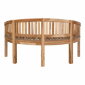 Banc \'Lyckeberg\' - Naturel