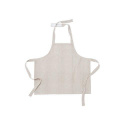 Tablier \'Kitty\' 55x50 - Beige/Blanc