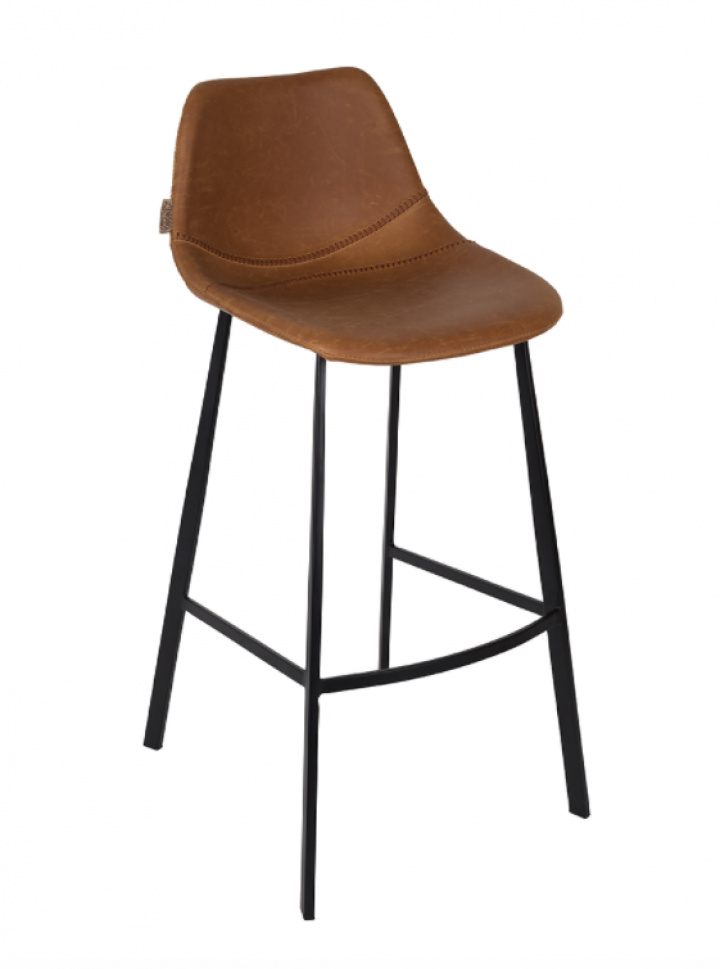 Tabouret de bar \'Franky\' L - Cognac dans le groupe Meubles / Meubles d\'assise / Tabourets de bar chez Reforma (1500040)