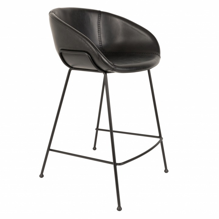 Tabouret \'Feston\' - Noir dans le groupe Meubles / Meubles d\'assise / Tabourets de bar chez Reforma (1500049)