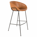Tabouret \'Feston\' - Brun