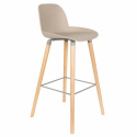 Tabouret \'Albert\' - Taupe