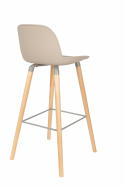 Tabouret \'Albert\' - Taupe