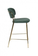 Tabouret \'Jolien\' - Vert/Or