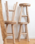 Tabouret \'Badia Teak\' - Naturel
