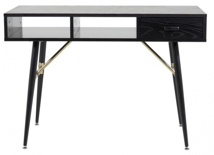 Bureau \'Glomma\' 60x110cm - Noir dans le groupe Meubles / Tables / Bureaux chez Reforma (15024-188)