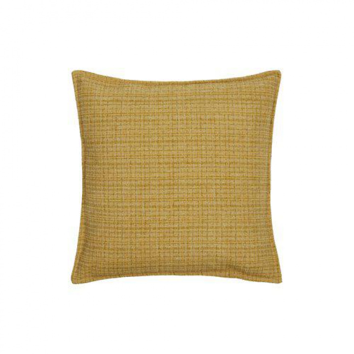 Housse de coussin \'Smith\' 50x50 - Jaune dans le groupe Décoration / Textiles / Housses de coussin chez Reforma (1510-47-133)