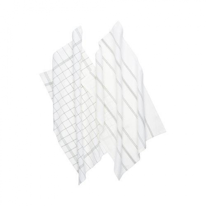 Torchon \'Erin\' 50x70 - Beige/Blanc dans le groupe Chambres chez Reforma (1511-73-177)