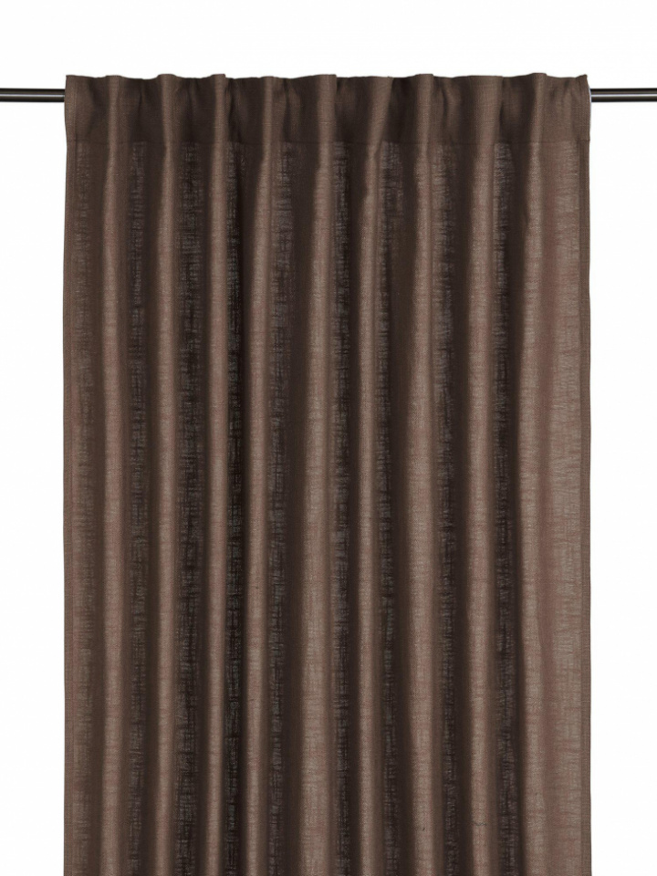 2-pack Rideau \'Harper\' 140x280 - Brun dans le groupe Décoration / Textiles / Rideaux chez Reforma (1529-20-022)