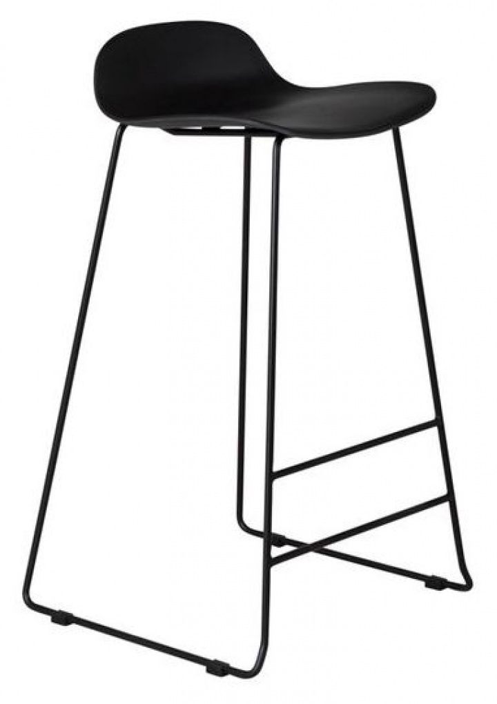 Tabouret de bar \'Evanger\' - Noir dans le groupe Meubles / Meubles d\'assise / Tabourets de bar chez Reforma (15349-888)