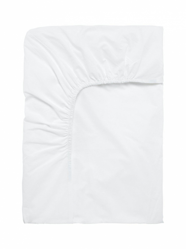 Drap housse \'Carlton\' 140x200 - Blanc dans le groupe Décoration / Textiles / Linge de lit chez Reforma (1540-72-001)