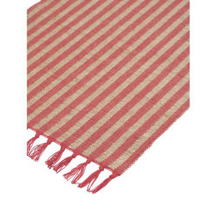 Chemin de table \'Adam\' 33x120 - Rouge dans le groupe Décoration / Textiles / Nappes chez Reforma (1553-81-004)