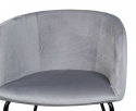 Chaise \'Astrid\' - Gris/Noir