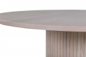 Table à manger \'Barkaby\' Ronde 110cm - Blanc