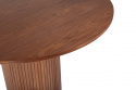 Table à manger \'Barkaby\' Ronde 110cm - Brun