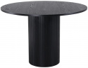 Table à manger \'Barkaby\' Ronde 110cm - Noir