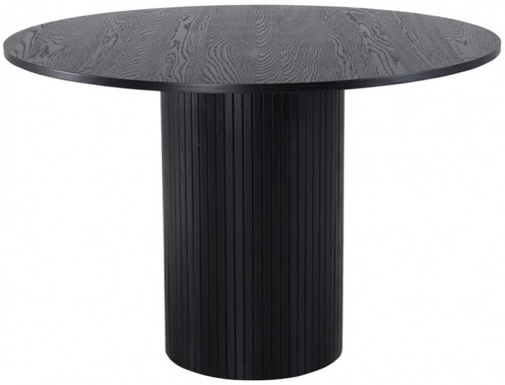 Table à manger \'Barkaby\' Ronde 110cm - Noir dans le groupe Meubles / Tables / Tables rondes chez Reforma (15596-848)