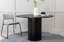 Table à manger \'Barkaby\' Ronde 110cm - Noir