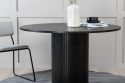 Table à manger \'Barkaby\' Ronde 110cm - Noir