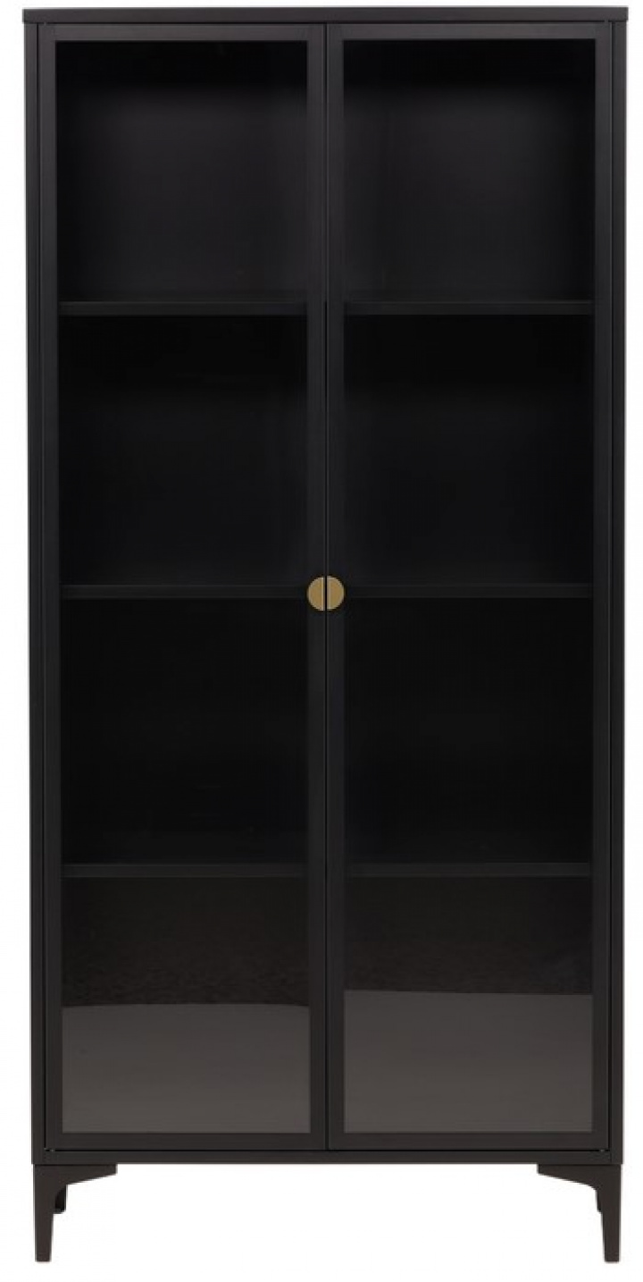 Armoire \'Evenes\' 90x190cm - Noir dans le groupe Meubles / Étagères & rangement / Armoires et buffets chez Reforma (15617-208)