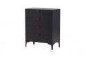 Commode \'Evenes\' 78x117cm - Noir