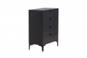 Commode \'Evenes\' 78x117cm - Noir