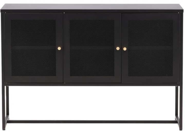 Armoire \'Ekenäs\' 120x80 - Noir dans le groupe Meubles / Étagères & rangement / Armoires et buffets chez Reforma (15624-208)